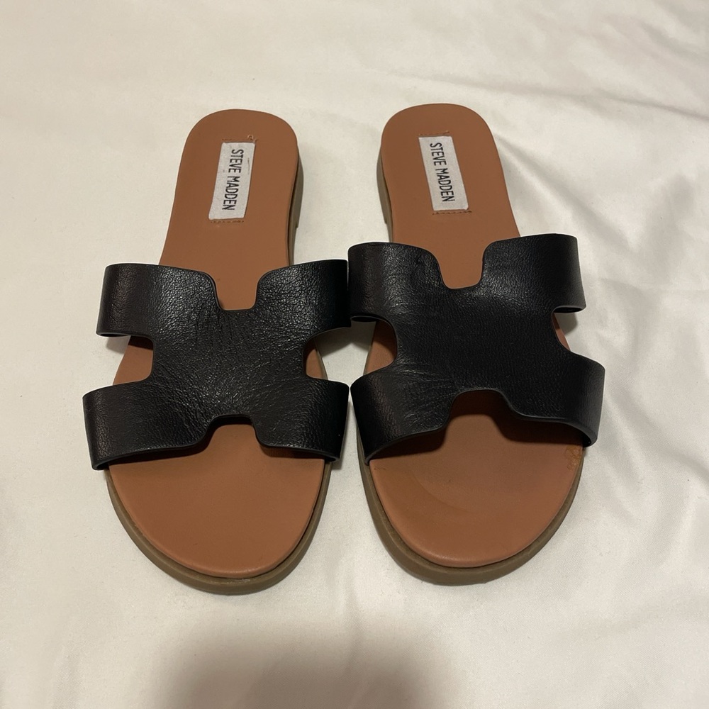 Steve Madden leather sandals 💗